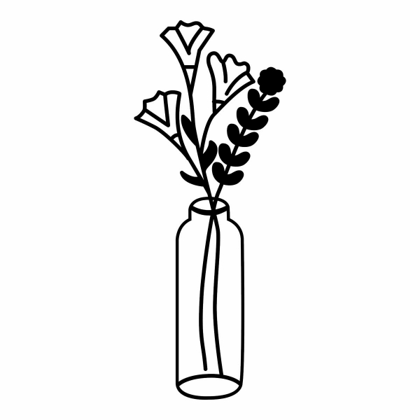 Διακοσμητικό Τοίχου (24x60) A-G Flower 891TNL1776