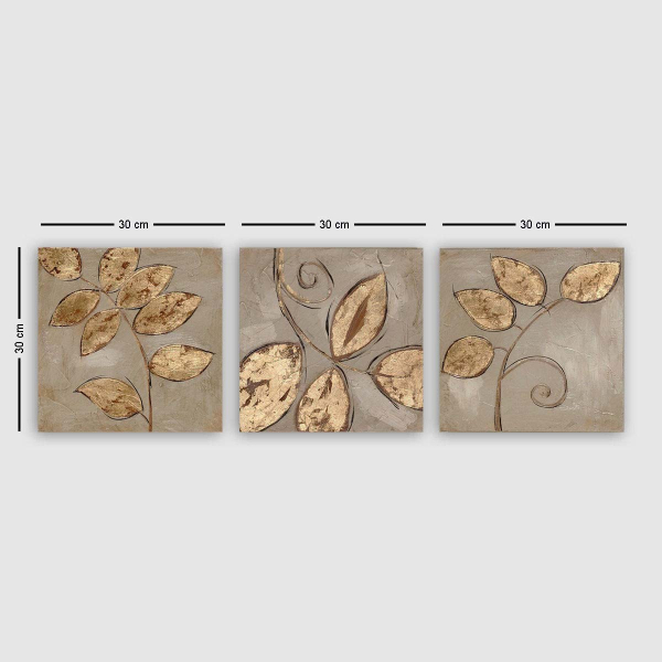 Τρίπτυχος Πίνακας (90x30) A-G 564RMY1110 3P5780