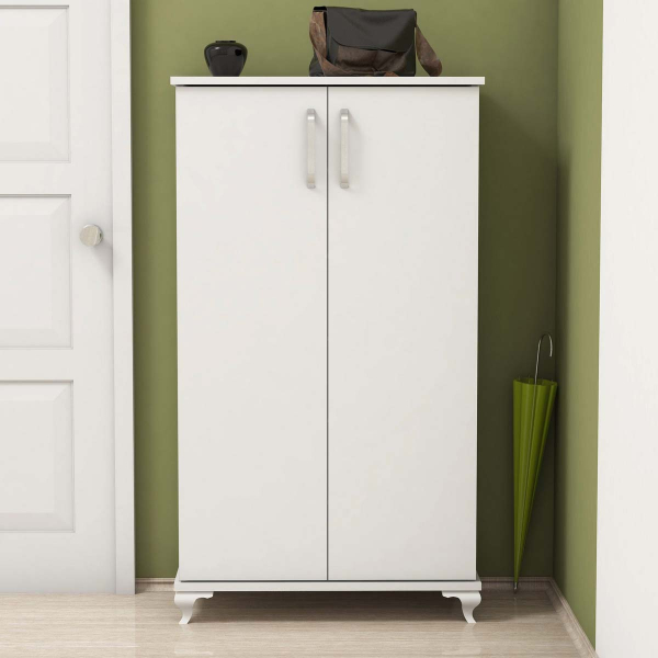 Παπουτσοθήκη Ντουλάπι 18 Θέσεων (72x32.5x120) A-G Ari 566BMS2109 White