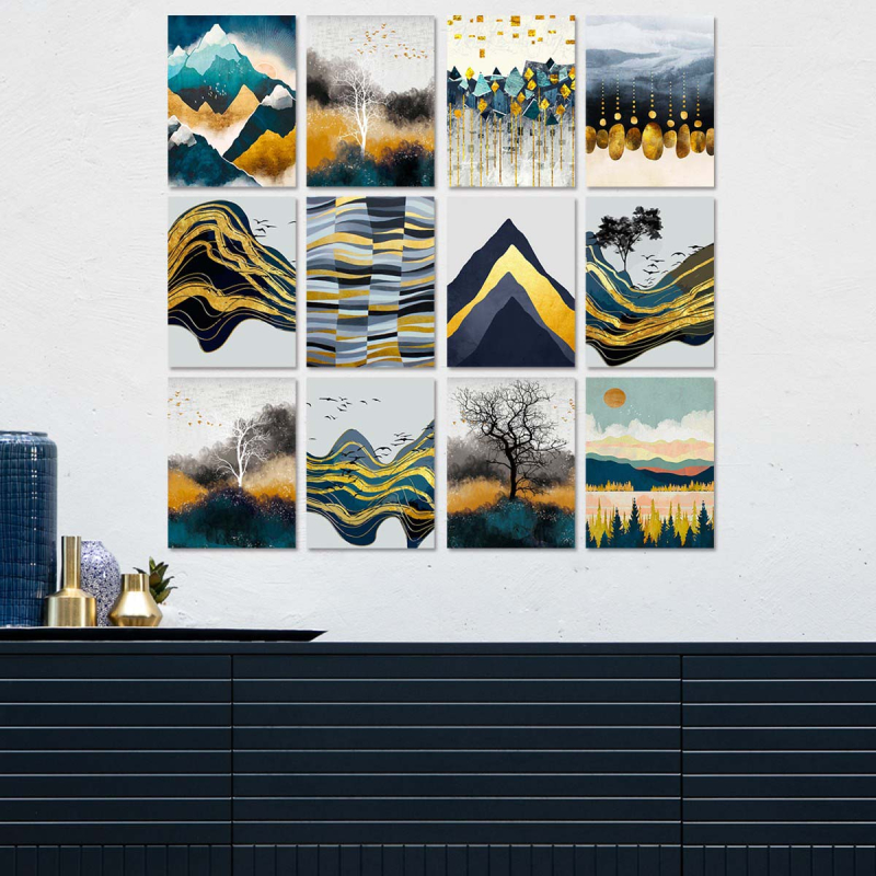 Πίνακες (Σετ 12τμχ) A-G 364LUL1238 12MDF08