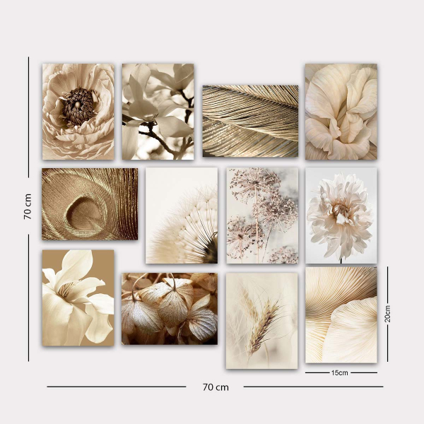 Πίνακες (Σετ 12τμχ) A-G 364LUL1469 12MDF33YS