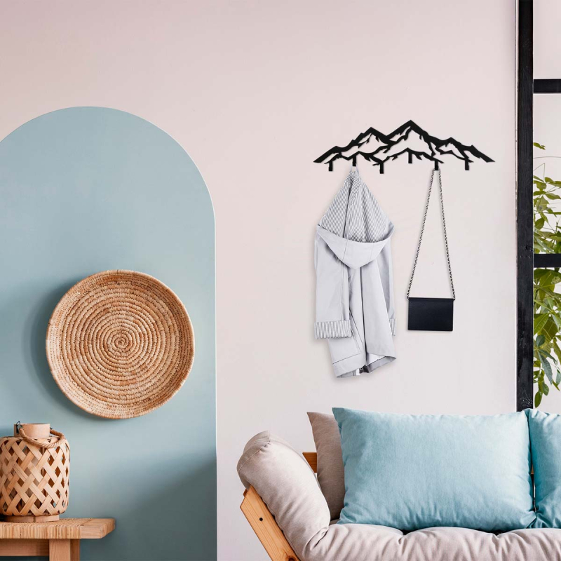 Κρεμάστρα Τοίχου 6 Θέσεων (80x4x25) A-G Dag 494PYT1106