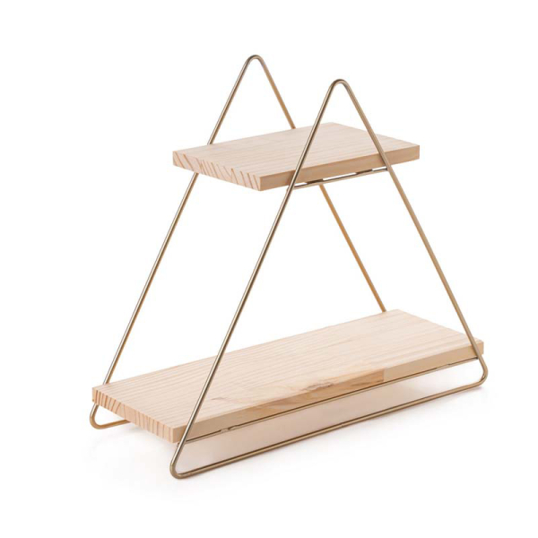 Ραφιέρα Οργάνωσης (38x16x42) A-G 498HFT1105 Gold Brown