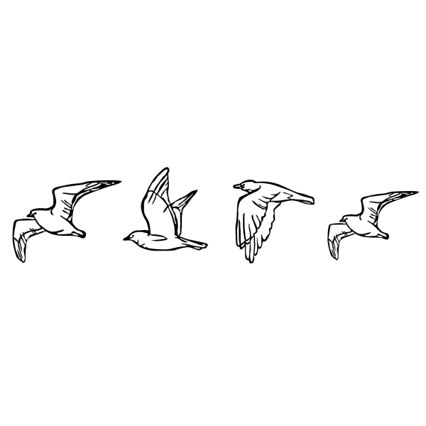 Διακοσμητικά Τοίχου (Σετ 4τμχ) A-G Zevahir 279ENZ1292