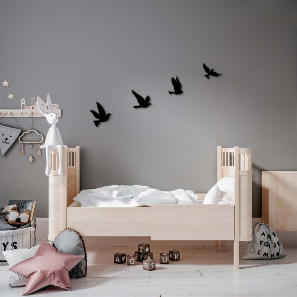 Διακοσμητικά Τοίχου (Σετ 4τμχ) A-G Pigeons 899SKL2355