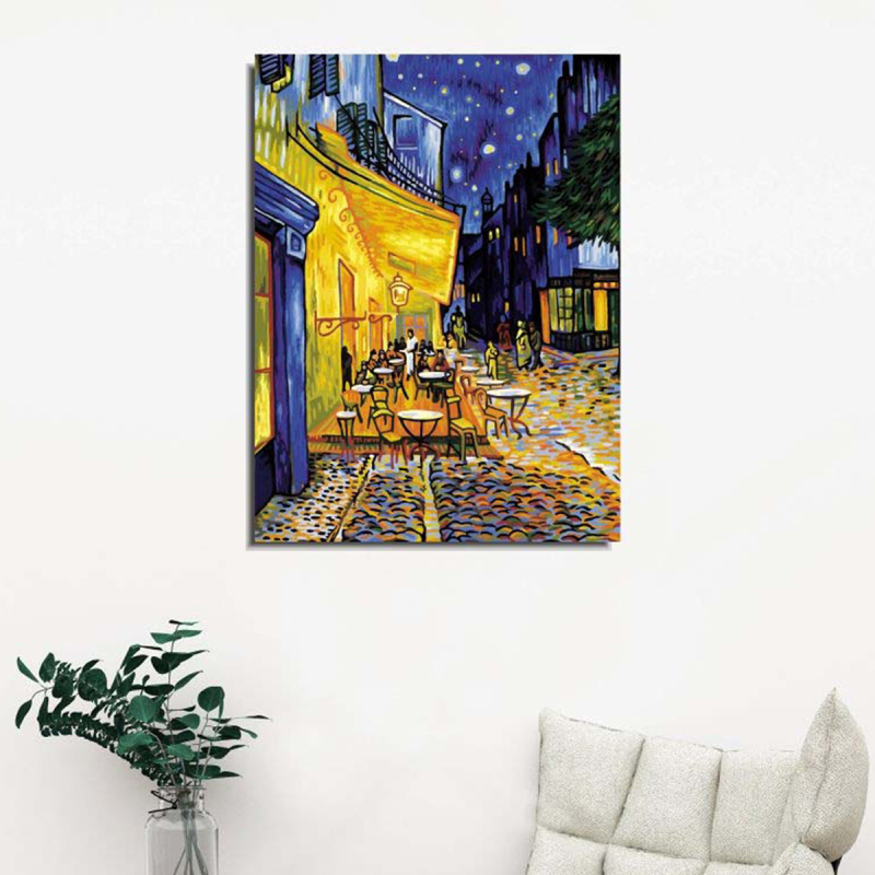 Πίνακας (30x40) A-G Cafe Terrace At Night Van Gogh 265VGA1051