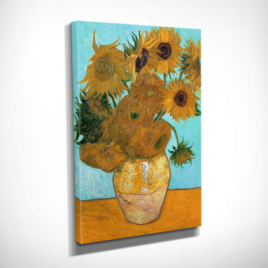 Πίνακας (30X40) A-G Vase With Twelve Sunflowers Van Gogh 265Vga1063 Home Διακόσμηση Πίνακες & Κάδρα Τοίχου Ζωγράφων Αντίγραφα Spitishop