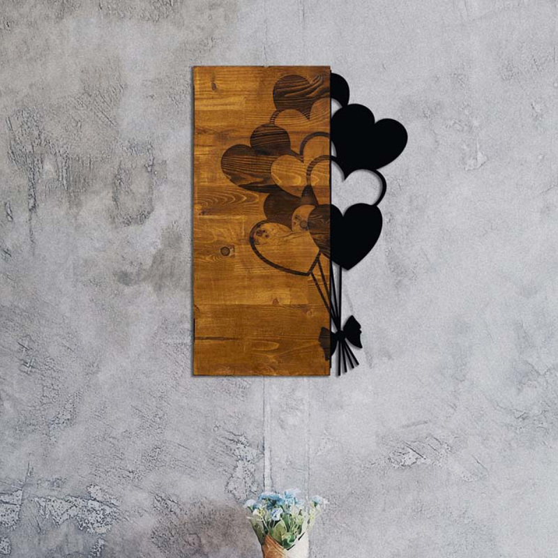 Διακοσμητικό Τοίχου (39x58) A-G Love Metal 899SKL1336