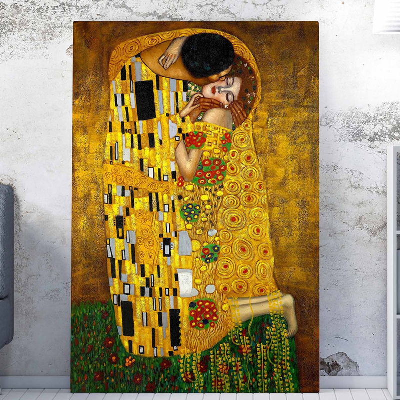 Πίνακας (50x70) A-G The Kiss Gustav Klimt 265VGA1515