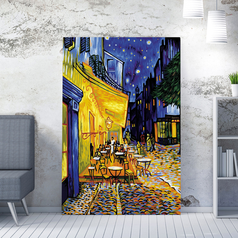 Πίνακας (70x100) A-G Cafe Terrace At Night Van Gogh 265VGA1523