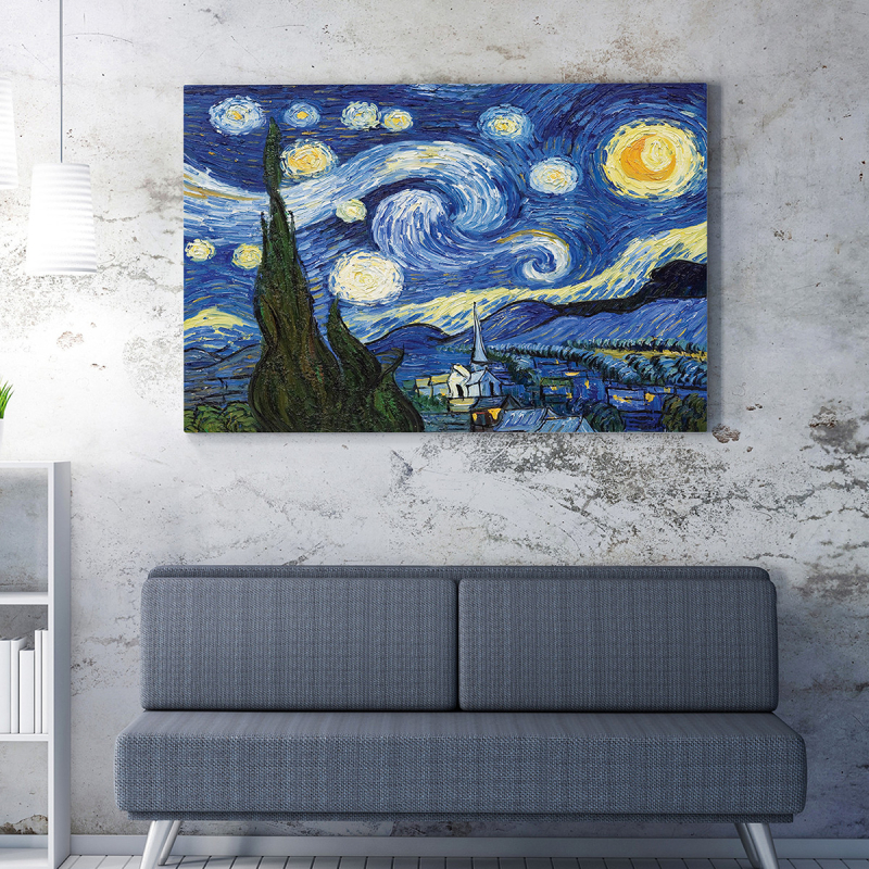 Πίνακας (100x70) A-G The Starry Night Van Gogh 265VGA1538