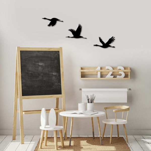 Διακοσμητικά Τοίχου (Σετ 3τμχ) A-G Migrant Birds 899SKL2368