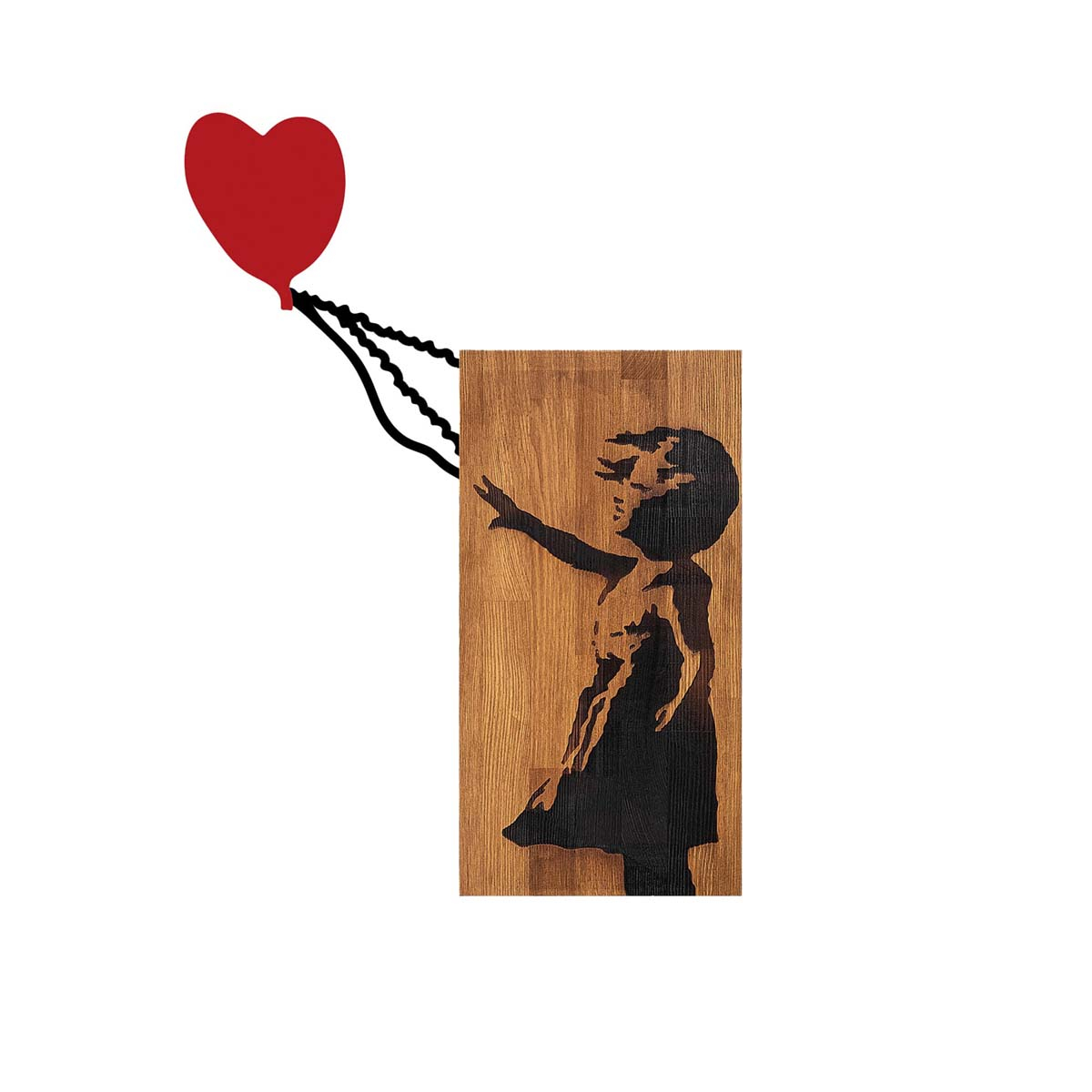 Διακοσμητικό Τοίχου (60X83) A-G Flying Balloon Girl Banksy 891Tnl3148 Home Διακόσμηση Διακοσμητικά Spitishop