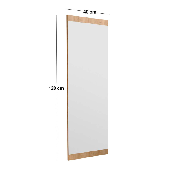 Διακοσμητικός Καθρέφτης Τοίχου (40x120) A-G Azus 116SAM1152 Natura