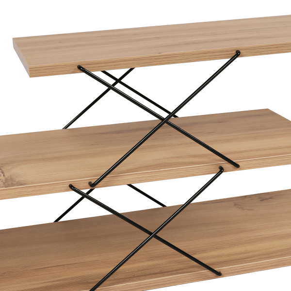 Έπιπλο Τηλεόρασης (120x30x40) A-G Zigzag 854KLN3059 Oak