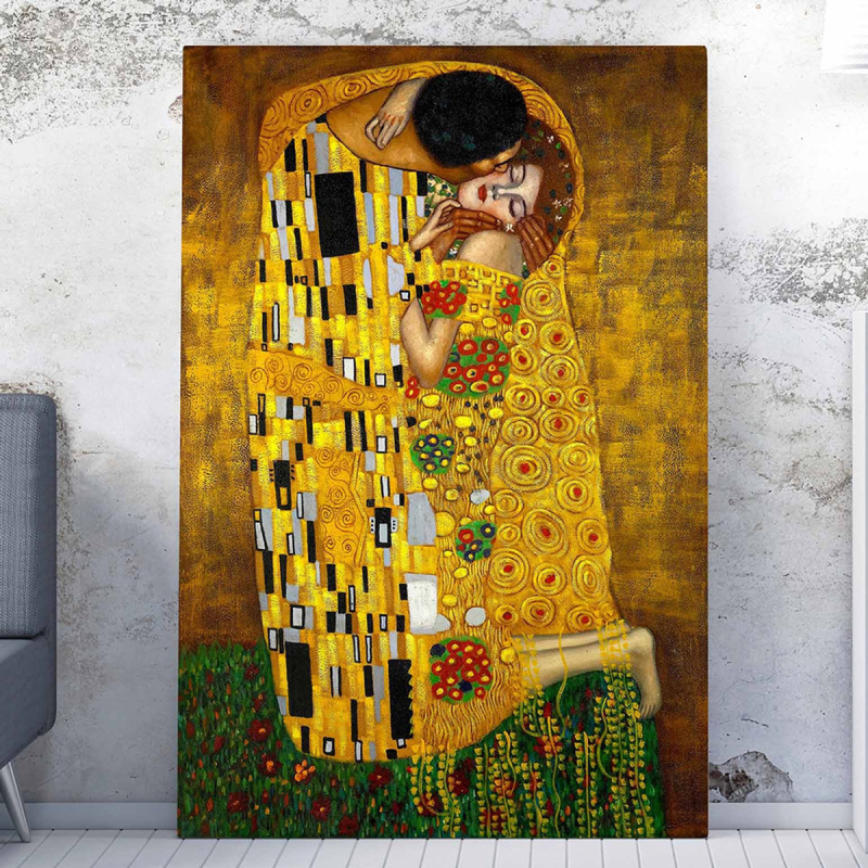 Πίνακας (70x100) A-G The Kiss Gustav Klimt 265VGA1533