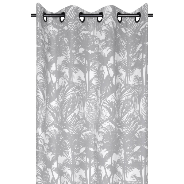 Κουρτίνα (135x250) Με Τρουκς S-F Comores Grey R6A117001