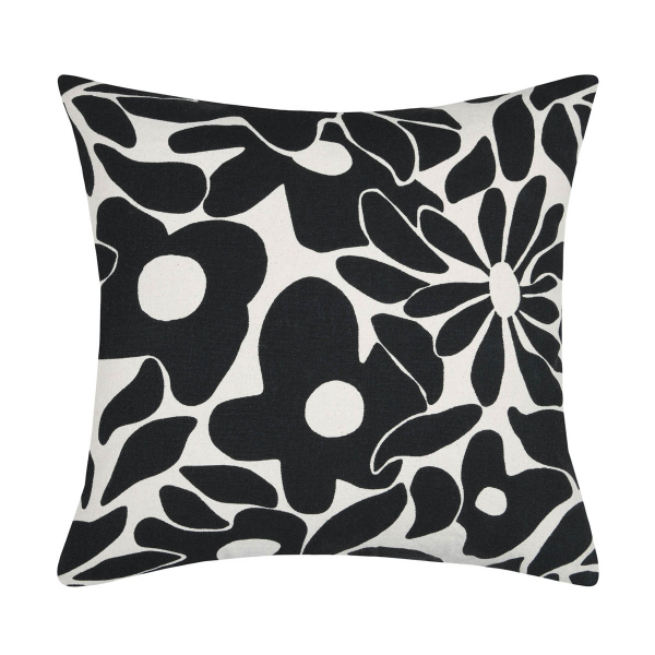 Διακοσμητική Μαξιλαροθήκη 2 Όψεων (40x40) S-F Ziggy Black C0D191001H