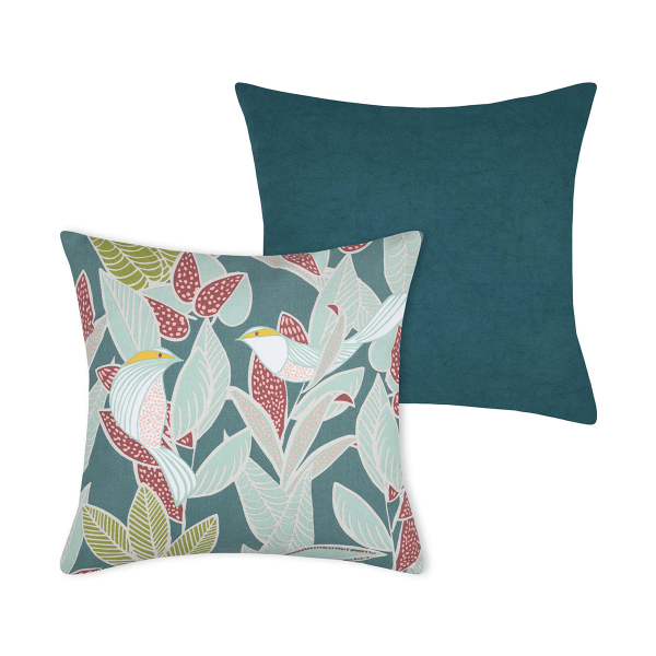 Διακοσμητική Μαξιλαροθήκη 2 Όψεων (40x40) S-F Rossignol Green C0D721001H