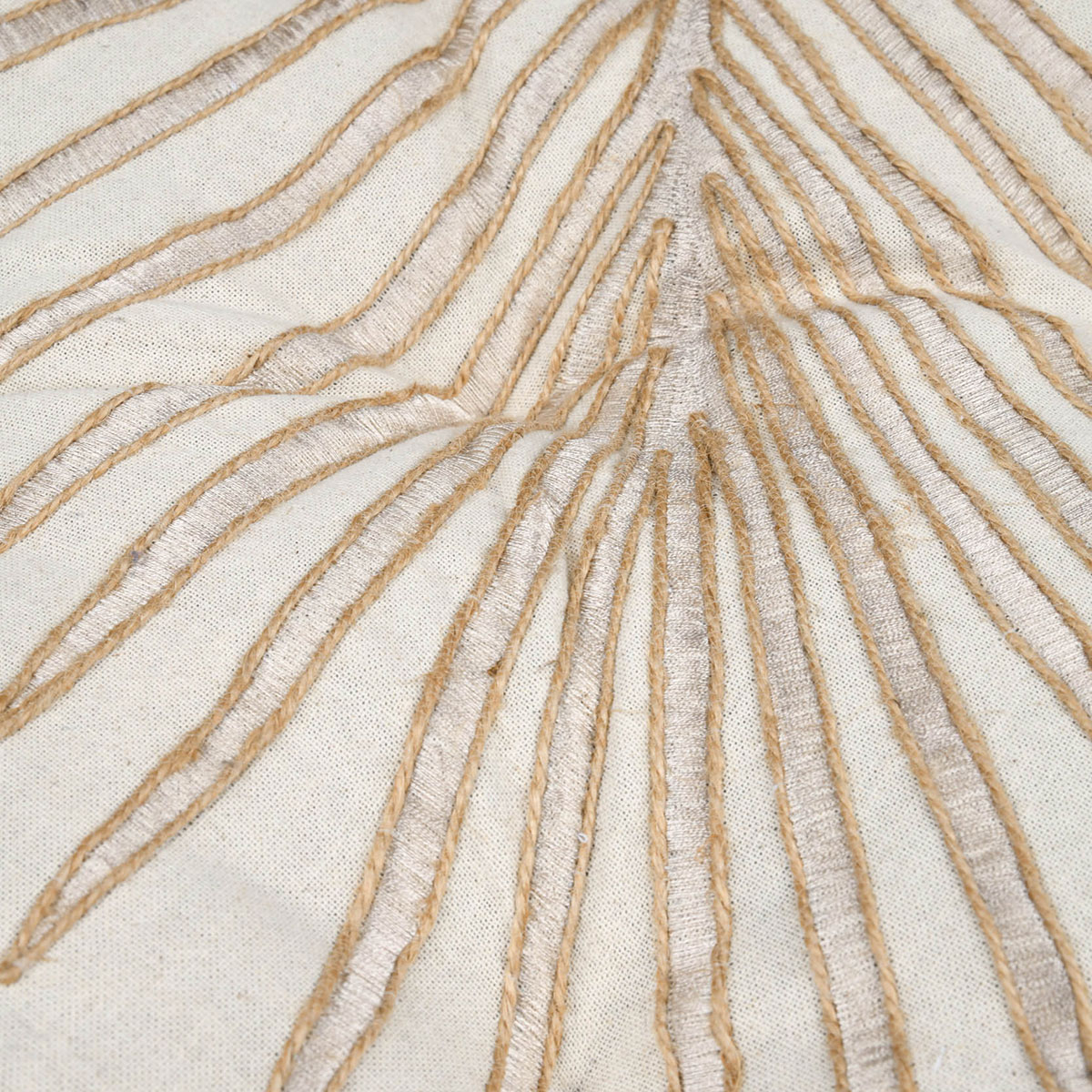 Μαξιλάρα Δαπέδου (45X45X10) S-F Casablanca Natural C5D698003 Home Λευκά Είδη Σαλονιού Μαξιλάρια Spitishop