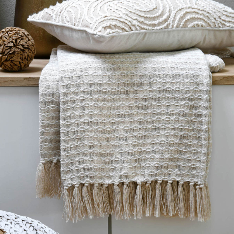 Διακοσμητικό Ριχτάρι (125x150) S-F Balma Naturel P2D697002