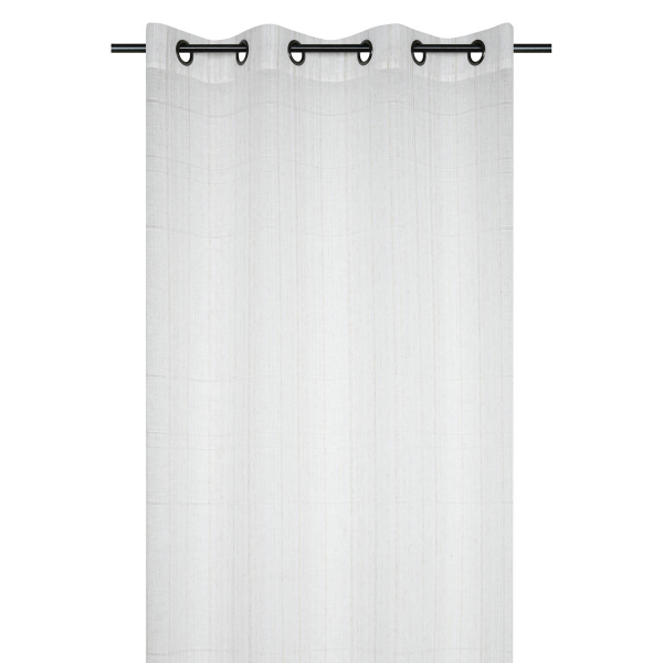 Κουρτίνα (140x260) Με Τρουκς S-F Tessa White R6D707001VL