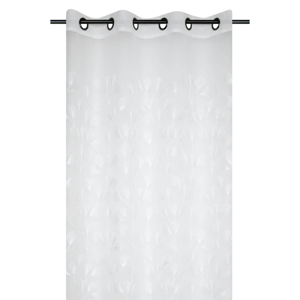 Κουρτίνα (140x260) Με Τρουκς S-F Nova White R6D700001VL