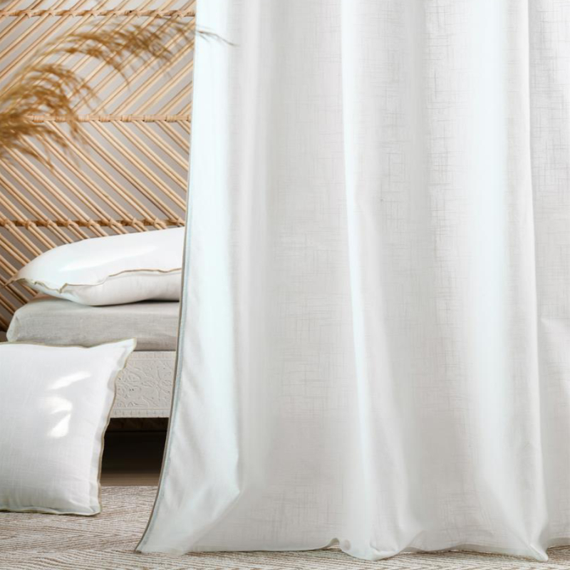 Κουρτίνα (140x260) Με Τρουκς S-F Helios White R6D092005