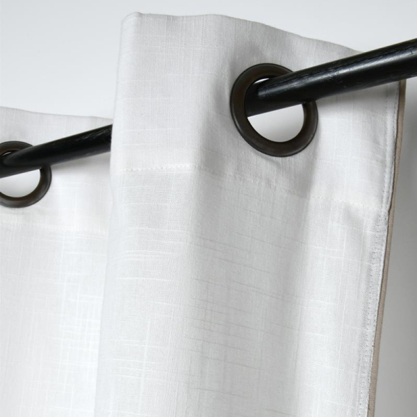 Κουρτίνα (140x260) Με Τρουκς S-F Helios White R6D092005