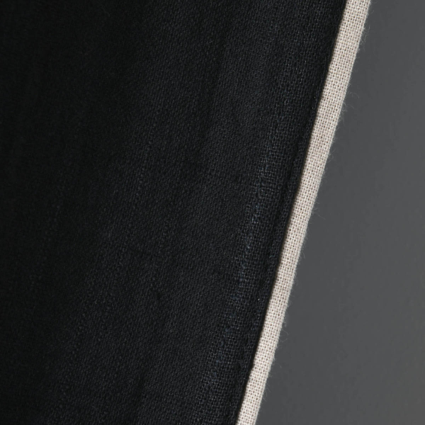 Κουρτίνα (140x260) Με Τρουκς S-F Helios Black R6D092006