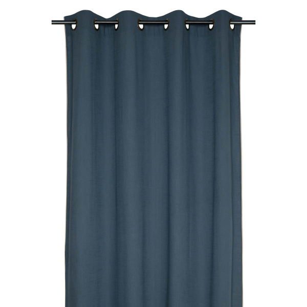 Κουρτίνα (140x260) Με Τρουκς S-F Helios Blue R6D092007