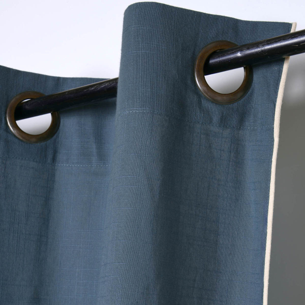 Κουρτίνα (140x260) Με Τρουκς S-F Helios Blue R6D092007