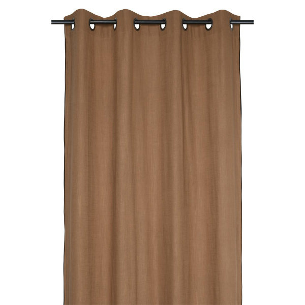 Κουρτίνα (140x260) Με Τρουκς S-F Helios Camel R6D092008