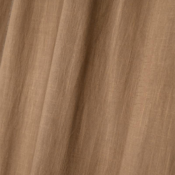 Κουρτίνα (140x260) Με Τρουκς S-F Helios Camel R6D092008