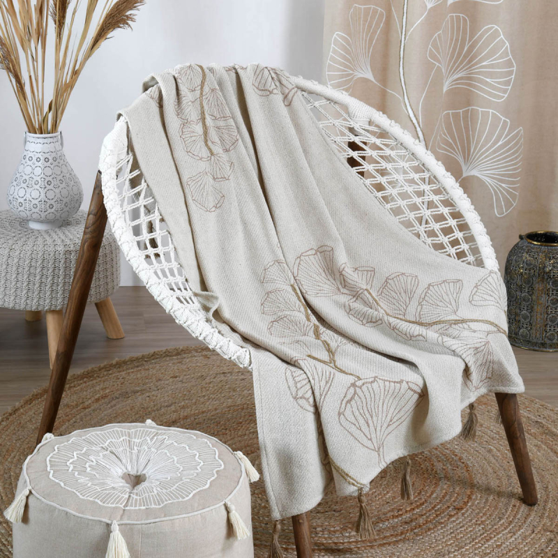 Διακοσμητικό Ριχτάρι (125x150) S-F Nova Off-White P2D700001