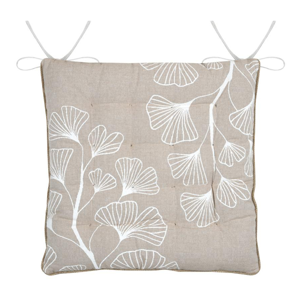 Μαξιλάρι Καρέκλας 2 Όψεων (38x38+4) S-F Nova Naturel CUD700001GAL