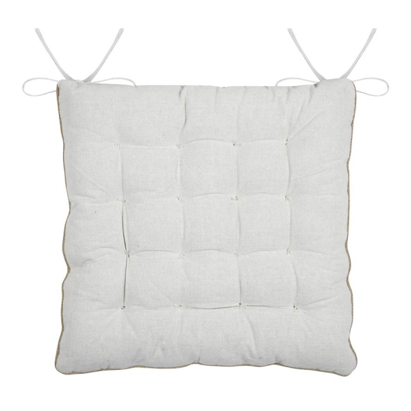 Μαξιλάρι Καρέκλας 2 Όψεων (38x38+4) S-F Nova Naturel CUD700001GAL