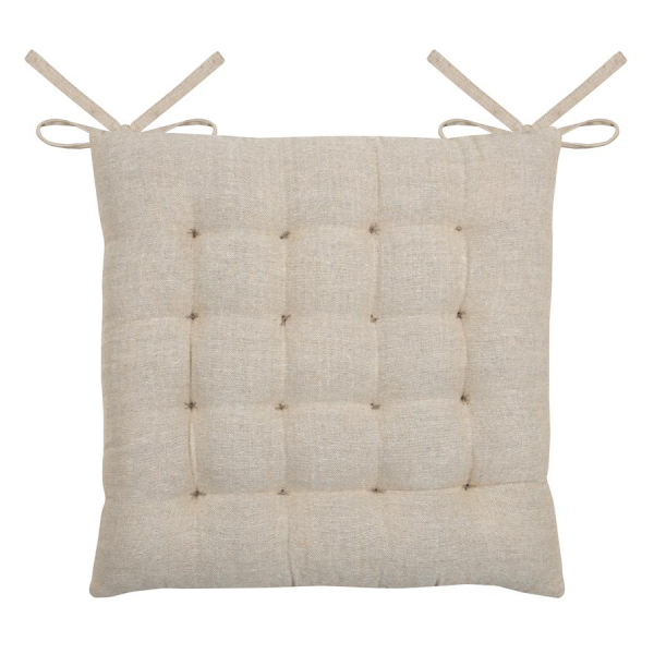 Μαξιλάρι Καρέκλας 2 Όψεων (38x38+4) S-F Nova White CUD700002GAL