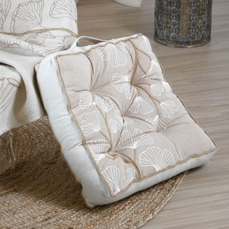 Μαξιλάρα Δαπέδου (45x45x10) S-F Nova Naturel C5D700001