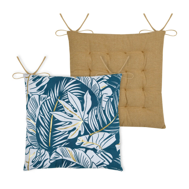 Μαξιλάρι Καρέκλας 2 Όψεων (38x38+4) S-F Aloha Blue CUD704002GAL