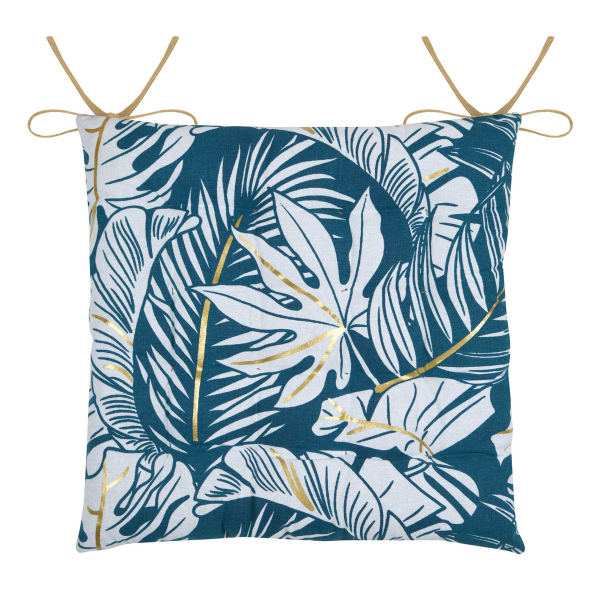 Μαξιλάρι Καρέκλας 2 Όψεων (38x38+4) S-F Aloha Blue CUD704002GAL