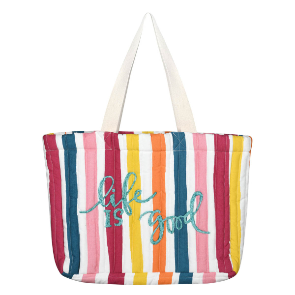 Τσάντα Θαλάσσης (44x10x35) S-F Dolce Vita Multicolor SAC5D625005