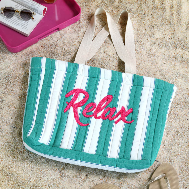 Τσάντα Θαλάσσης (44x10x35) S-F Dolce Vita Emerald SAC5D625010