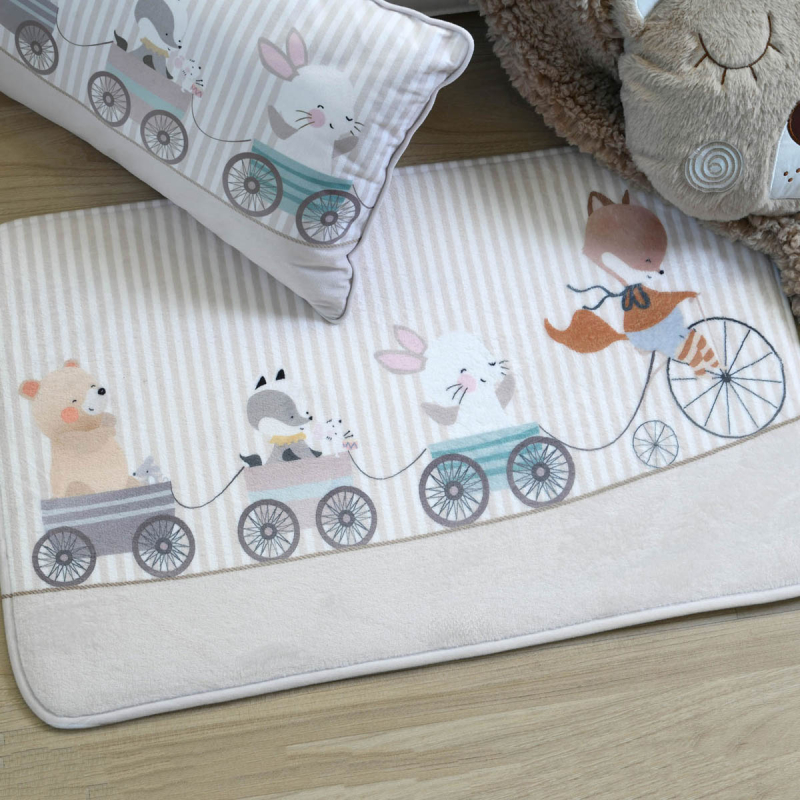 Παιδικό Πατάκι (45x75) S-F Chabichou Multicolor BTD624001