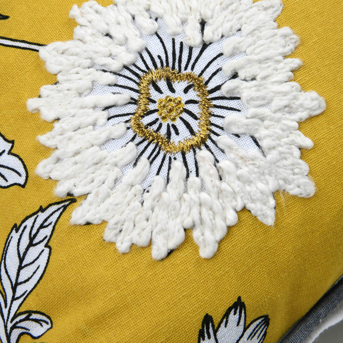 Διακοσμητικό Μαξιλάρι (45X45) S-F Milly Mustard C1D702002 Home Λευκά Είδη Σαλονιού Μαξιλάρια Διακοσμητικά Spitishop