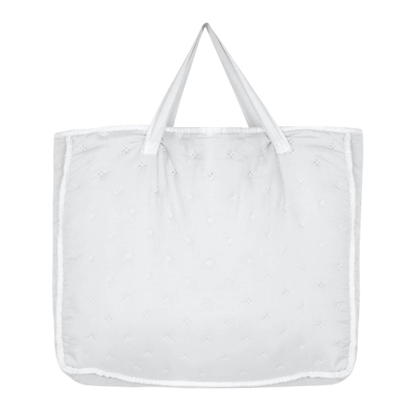 Κουβερλί Υπέρδιπλο (220x240) + Διακοσμητικές Μαξιλαροθήκες S-F Cleo White P4D788001