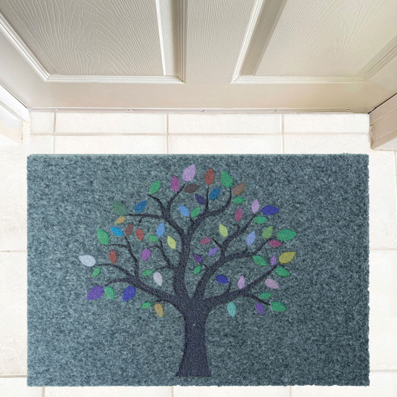 Πατάκι Εισόδου (40x60) San Lorentzo Paint Tree Grey