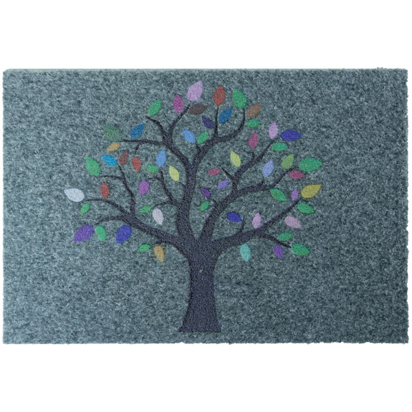 Πατάκι Εισόδου (40x60) San Lorentzo Paint Tree Grey
