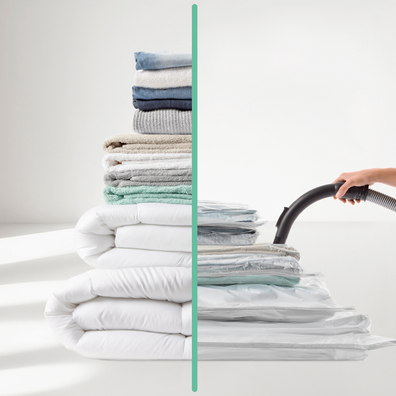 Σετ Αντιβακτηριδιακές Σακούλες Αποθήκευσης Κενού Αέρος 10τμχ L-C Vacuum Bag 6RAN852