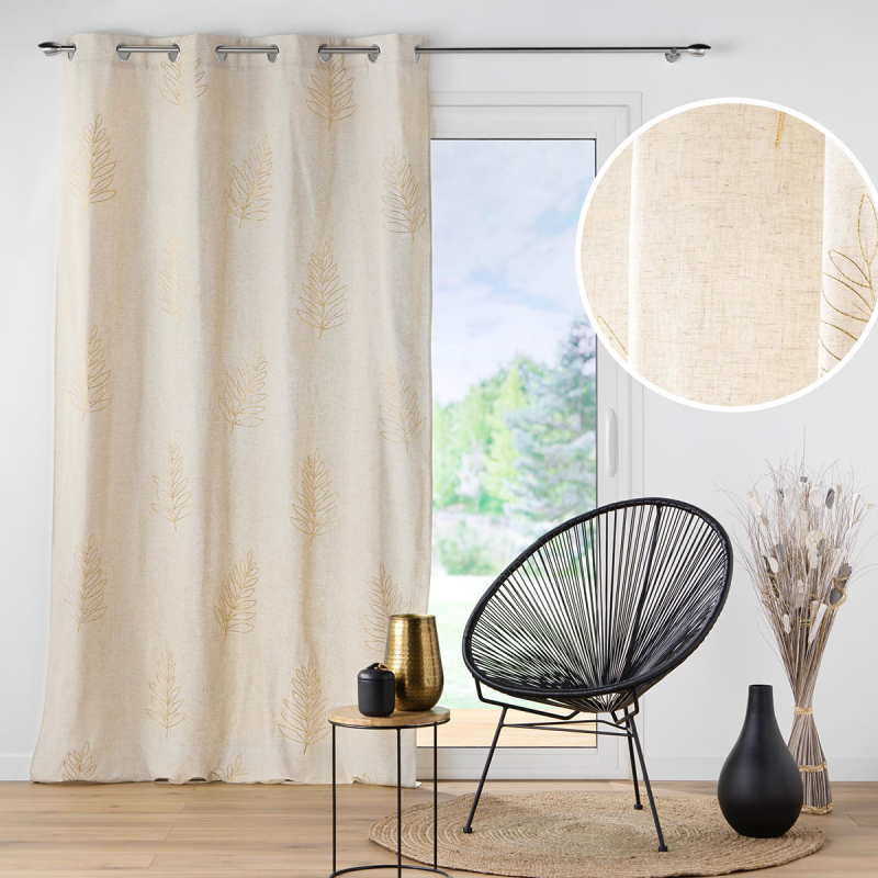 Κουρτίνα (140x240) Με Τρουκς L-C Venus 1612272